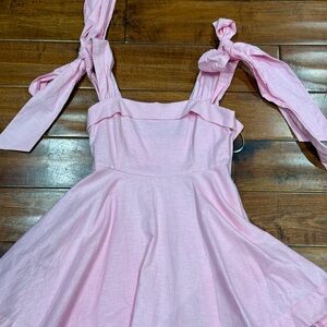 Pink Sleeveless Dress